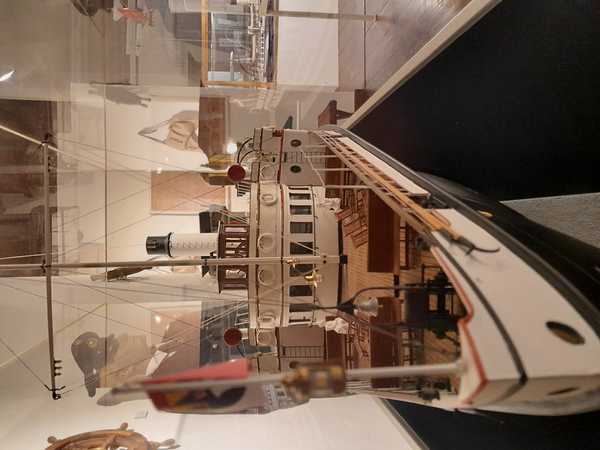 Modellschiff, Malhaus, Foto Museum im Malhaus